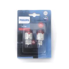 在庫有ります 日本正規品 PHILIPS フィリップス LEDバルブ レッド T20シングル(W21W) 11065U30RB2 W3x16d