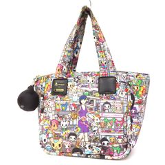 美品賑やかプリントtokidoki カラフルショルダーバッグTKDK Y2K希少 