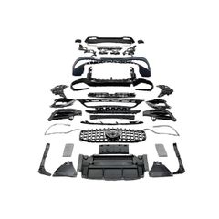 即日発送 X167 フロント バンパー パナメリカーナ グリル リア ディフューザー マフラーカッター メルセデス ベンツ GLSクラス GLE63type AMGライン 国内在庫 即納 カスタム エアロ パーツ 外装