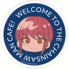 【中古】コースター マキマ オリジナル紙コースター 「チェンソーマンカフェ」 ドリンクメニュー注文特典