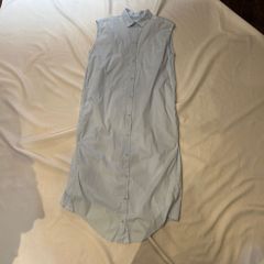 MM6 エムエムシックス 13SS ノースリーブワンピース ブルー size:S【代官山A07】