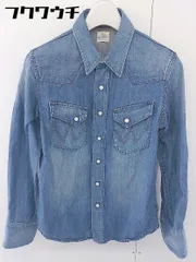 ◇ Wrangler ラングラー 長袖 デニム シャツ サイズM インディゴ レディース  【中古】 【1111220012731】