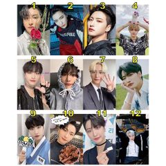 K-POP グッズ ateez エイティーズ SEONGHWA ソンファトレカ 風 フォト カード #オリジナル #メール便可 #アチズ #atiny #トレーディングカード