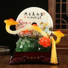古美術品 ディスプレイ 飾り用 木製 細密彫百福紋 屏風 置物 賞物