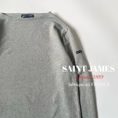 SAINT JAMES / コットン　ソリッドカラー　ウエッソン　バスクシャツ