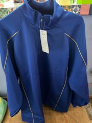 アシックス ハーフジップトレーニングシャツ