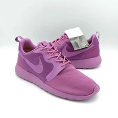 NIKE W'S ROSHERUN HYP GLOW PURPLE ナイキ ウィメンズ ローシラン ハイパーフューズ グロー パープル 紫 ボルト 27.5cm 642233 500 ランニング