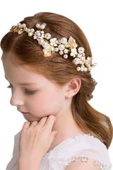 【カラー: ボタニカルパール】ヘアアクセサリー 髪飾り ボックス入り 発表会 結