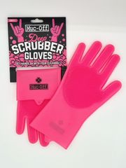 Muc-Off ( マックオフ ) DEEP SCRUBBER GLOVES ( ディープ スクラバー グローブ ) ピンク S