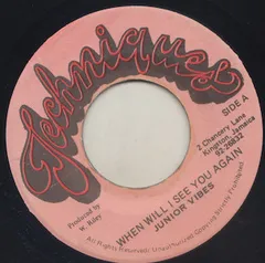 ジャマイカ7” Junior Vibes When Will I See You Again NONE Techniques /00080