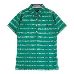 サイズ：S CALLAWAY キャロウェイ  半袖ポロシャツ ボタンダウン 総柄 グリーン系 [240101278771]# ゴルフウェア レディース ストスト