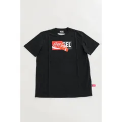 ディーゼル DIESEL TシャツXL Coca-Cola コカコーラ コラボ ブラック