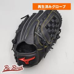 【クリーニング済み 】 ミズノ 軟式グローブ / 投手用 型付け済み (mizuno グラブ)[KA477]