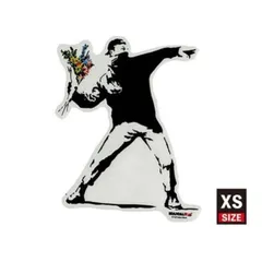 バンクシー ステッカーFlower Bomber 001 XSのサムネイル