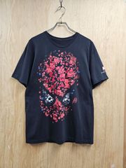 【US古着】UNIVERSAL STUDIOS MARVEL Spider-Man T-shirt | マーベル スパイダーマン アメコミ ピクセル ビックプリント 半袖 Tシャツ ブラック L