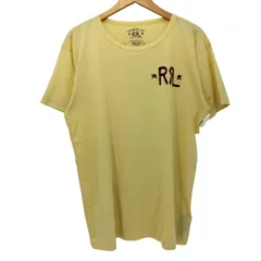 ダブルアールエルラルフローレン RRL RALPH LAUREN シングルステッチ コットンポリ イーグルグラフィックTシャツ メンズ import：L 