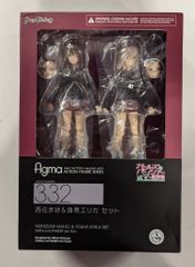 MAXFACTORY figma 걸즈 & 팬처 극장판 니시스미 마호 & 일견 에리카 세트 332