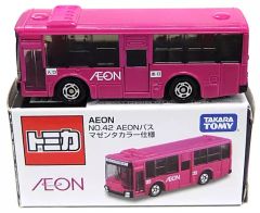 トミカ イオンオリジナル No.42 AEONバスマゼンタカラー仕様 - メルカリ