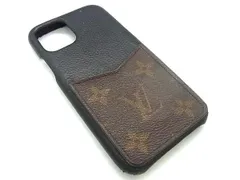 LOUIS VUITTON ルイヴィトン M69094 モノグラム バンパー iPhone 11pro対応 アイフォンケース スマホケース ブラウン系 AW5262
