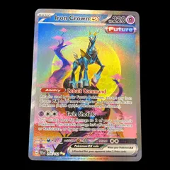 【送料無料】 ポケモンカード テツノカシラex SAR 海外版 Iron Crown ex TEF EN 206/162のサムネイル