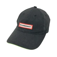 DECEMBERMAY ディセンバーメイ  キャップ  ブラック系 UNISEX1 [240101422251] ゴルフウェア ストスト