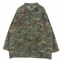 orSlow オアスロウ ジャケット カモ柄 カバーオール ジャケット カーキ系 3【中古】のサムネイル
