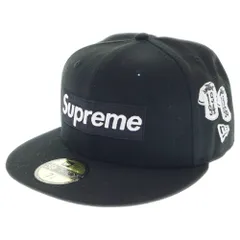 SUPREME (シュプリーム) 24AW Jerseys Box Logo New Era Cap ジャージーズボックスロゴニューエラキャップ 帽子 ブラック