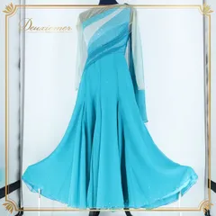 Chacott チャコット ワンピースドレス ダンス衣装 ハープ楽器 マキシ丈 日本製 社交ダンス衣装】グリーン Chacott ワンピース ドレス 緑