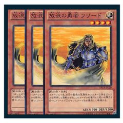 遊戯王 3期 放浪の勇者フリード 306-014 スーパーレア - メルカリ