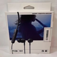 ◆新品未使用品◆ヤマハ　YAMAHA bluetoothイヤホン カナル型 ブラック EP-E30AB [ワイヤレス(左右コード) /Bluetooth対応]