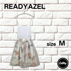 READYAZEL レディアゼル キャミワンピース 花柄 シフォン　サイズM