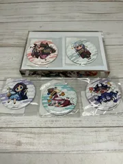 DMM にじさんじスクラッチ 缶バッジ 夜見れな・アルスアルマル・葉加瀬冬樹・でびでびでびる・ 相羽ういは