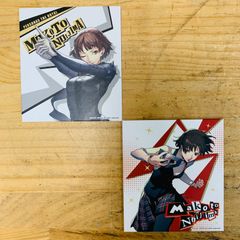 レア　クリアタグ　ペルソナQ2 P4 新島 真 セガ コラボカフェ レア クリアタグ ペルソナQ2 P4 白鐘 直斗 セガ コラボカフェ