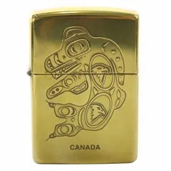 ZIPPO スリム ジッポ ライター カナダ製 1989年製 イーグル
