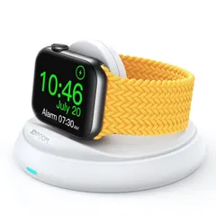 【業界初！0-90°可変角度】 Joyroom アップルウォッチ 充電器 apple watch 充電器 超強磁力 アップル ウォッチ 充電スタンド 急速充電 ワイヤレス磁気充電機 ナイトスタンド USB-C ケーブル付きApple Watch Seriesのサムネイル