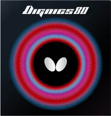 バタフライ Butterfly 卓球 ディグニクス80 ラバー 裏ソフト ハイテンション 高性能 回転性能 安心感 使いやすい 練習 部活 スピード 水谷隼選手モデル  06050 006 レッド