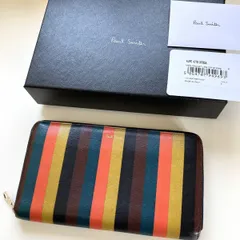 ポールスミス　Paul Smith 長財布　マルチストライプ　美品