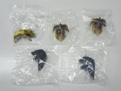 一番くじ ゴジラ大怪獣列伝G G賞 モンスターヘッドマグネット 4種5点セット 未開封品