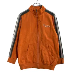 Champion ロゴスウェット スウェット キッズ L オレンジ チャンピオン ジップアップ 古着卸 アメリカ仕入 a702-7469のサムネイル
