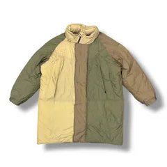 WILDTHINGS × BEAMS MONSTER PARKA モンスターパーカー ダウンジャケット ワイルドシングス ビームス コラボ WT21402SN-BM ブラウン×カーキ L 91793A0