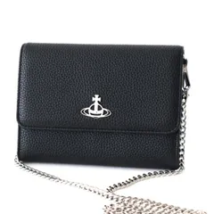 ビビアンウエストウッド 財布 バッグ レディース ブラック 黒 ショルダー付き 長財布 クロスボディ 52050008 02103 N401