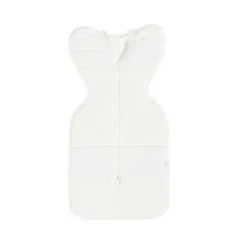 ☆ ホワイト ☆ Sサイズ ☆ おくるみ スワドル スワドル おくるみ メッシュ すわどる ベビー 新生児 着るおくるみ 女の子 男の子 赤ちゃん モロー反射防止 夜泣き 対策 グッズ 退院 夏用 スリーパー 寝袋 ベビー用品 寝かしつけ ベビー服 薄手