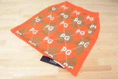 【未使用品 人気ブランド】パーリーゲイツ PEARLY GATES レディース ニット スカート オレンジ サイズ1 055-1234914