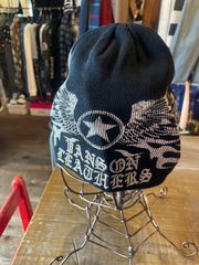 バンソン VANSON NVCP-2408 コットン ワッチキャップ ニット 帽子 フライングスター メンズ バイカー バイク 送料無料 新作