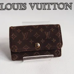 【美品】LOUIS VUITTON ルイビトン モノグラム 6連キーケース キーホルダー キャンバス製ユニセックス 男女兼用 レディース メンズ