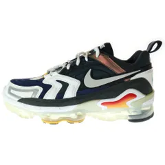 NIKE (ナイキ) AIR VAPORMAX EVO ANTHRACITE CT2868-001ナイキ エアヴェイパー マックス アンスラサイト ローカット スニーカー US9.5/27.5cm ネイビー ホワイト