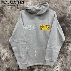 【未使用】ICECREAM/アイスクリーム【24AW】These Eyes Cropped Hoodie/フーディー パーカー/441-9305/グレー/L