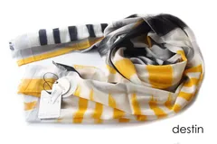 ♡未使用　destin デスティン 麻×ラメ糸 大判ストール  2.2万♡ ♡未使用 destin デスティン 麻×ラメ糸 大判ストール 2.2万♡ 2025年