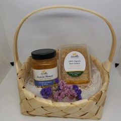 生オーガニックリンデンハニーコム350g、生生オーガニッアカシア蜂蜜450g