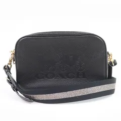 極美品☆COACH コーチ 75818 馬車ロゴ レザー クロス ボディバッグ ショルダーバッグ ブラック ゴールド金具 レディース